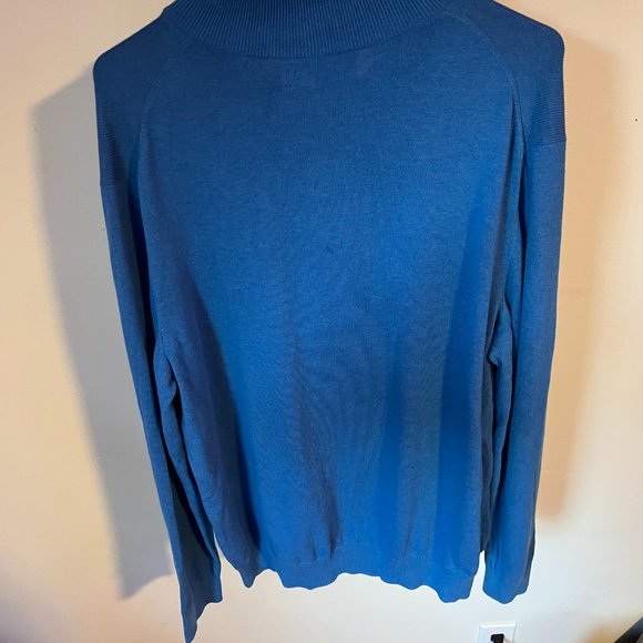 Vineyard Vines Men's Large 1/4-Zip Mock Neck Sweater Perfect Condition - Picture 3 of 4